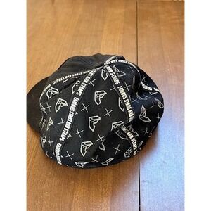 New Era Famous Stars Straps Fitted Cap Hat Size 7 5/8 Black White‎